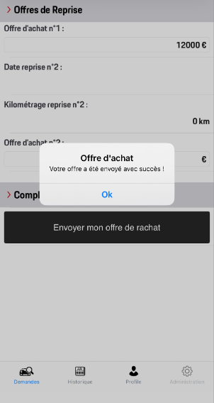 Offre marchand